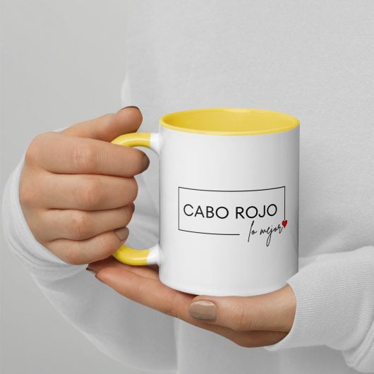 Taza Inspiradora de Cabo Rojo con Color Interior – Despierta tu Creatividad