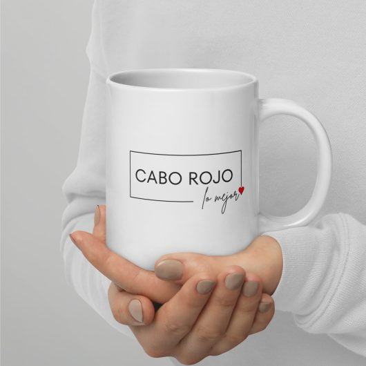 Taza blanca “CABO ROJO lo mejor”
