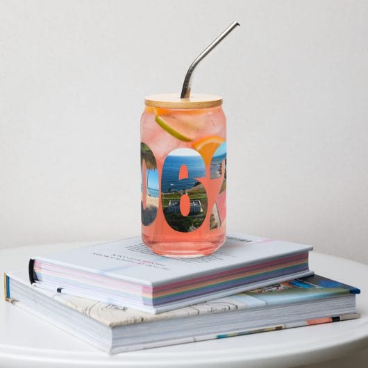 Vaso de Vidrio con Forma de Lata - Diseño 00623