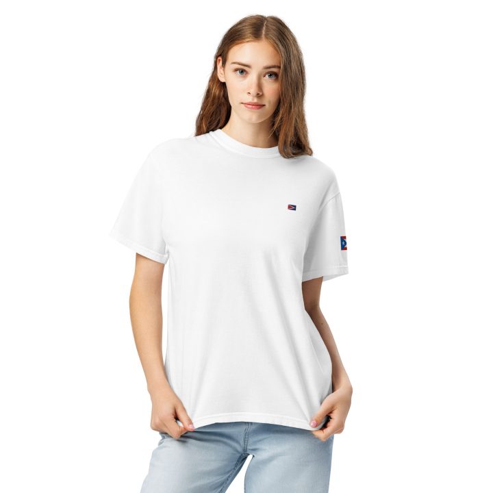 Camiseta con Bordado de la Bandera de Cabo Rojo y de Puerto Rico – Orgullo, Estilo y Confort - Image 6