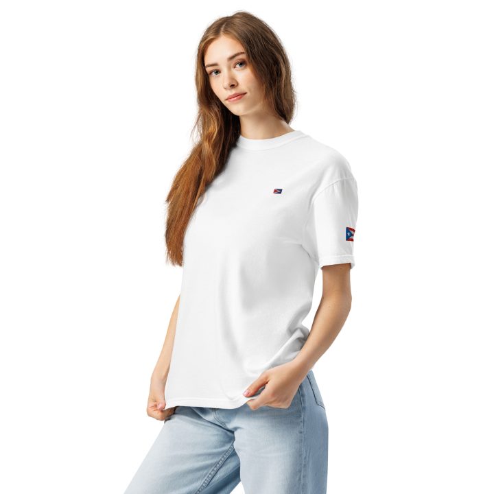 Camiseta con Bordado de la Bandera de Cabo Rojo y de Puerto Rico – Orgullo, Estilo y Confort - Image 7