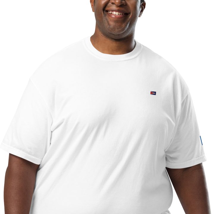 Camiseta con Bordado de la Bandera de Cabo Rojo y de Puerto Rico – Orgullo, Estilo y Confort - Image 4