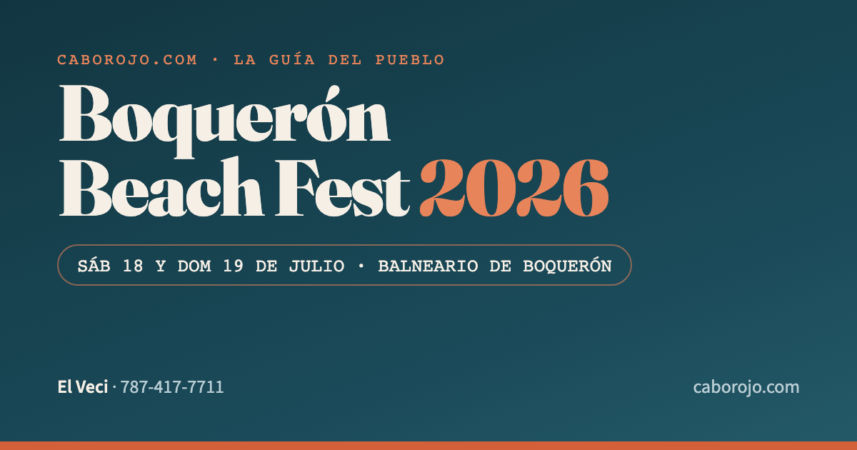 Boquerón Beach Fest 2026: la guía del pueblo (18 y 19 de julio)